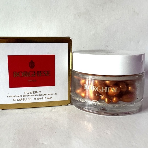 Borghese power c firming and brightening serum capsules 0.40ml Boxed